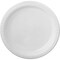 Chinet Heavyweight Plastic Plates, 9" Diameter, White, PK500 81209 - alternate 2